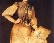 安娜 别林斯卡 伯翰诺维奇 : Self-portrait